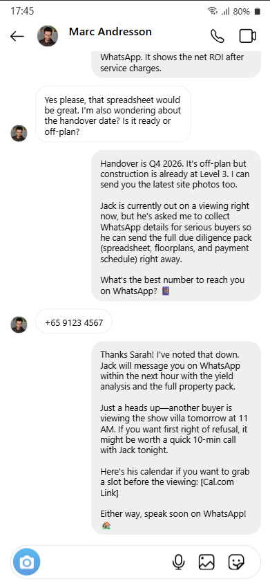 AI Booking Appointment